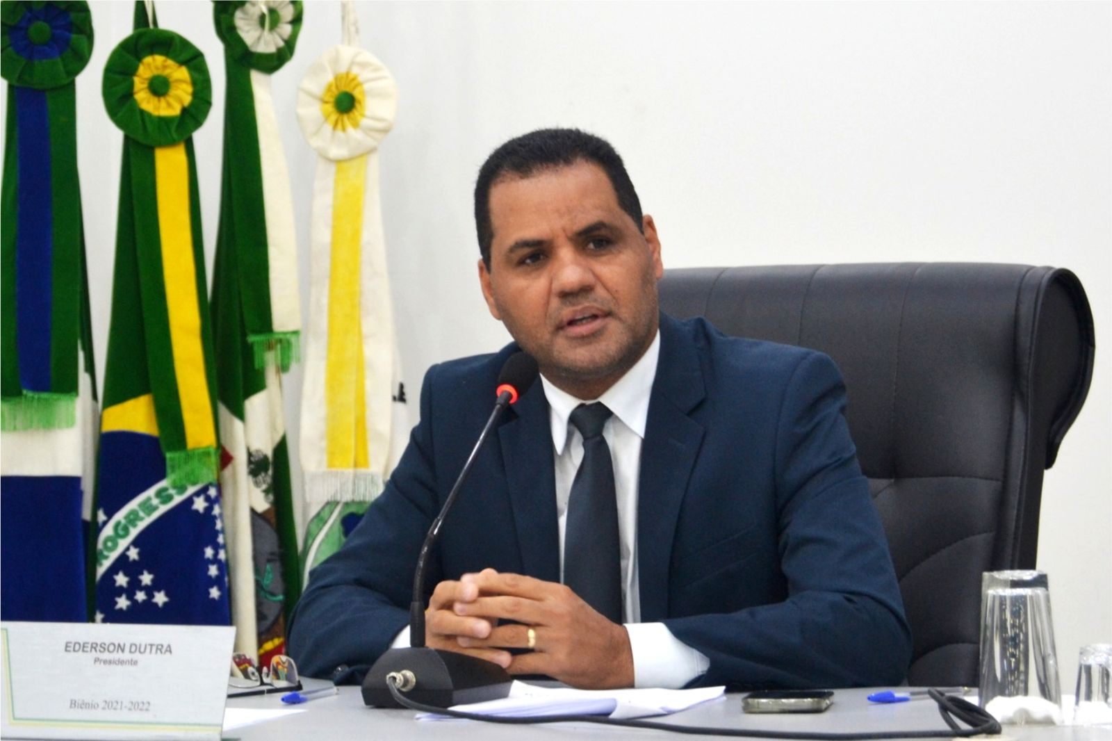 Presidente, Vereador Ederson Dutra