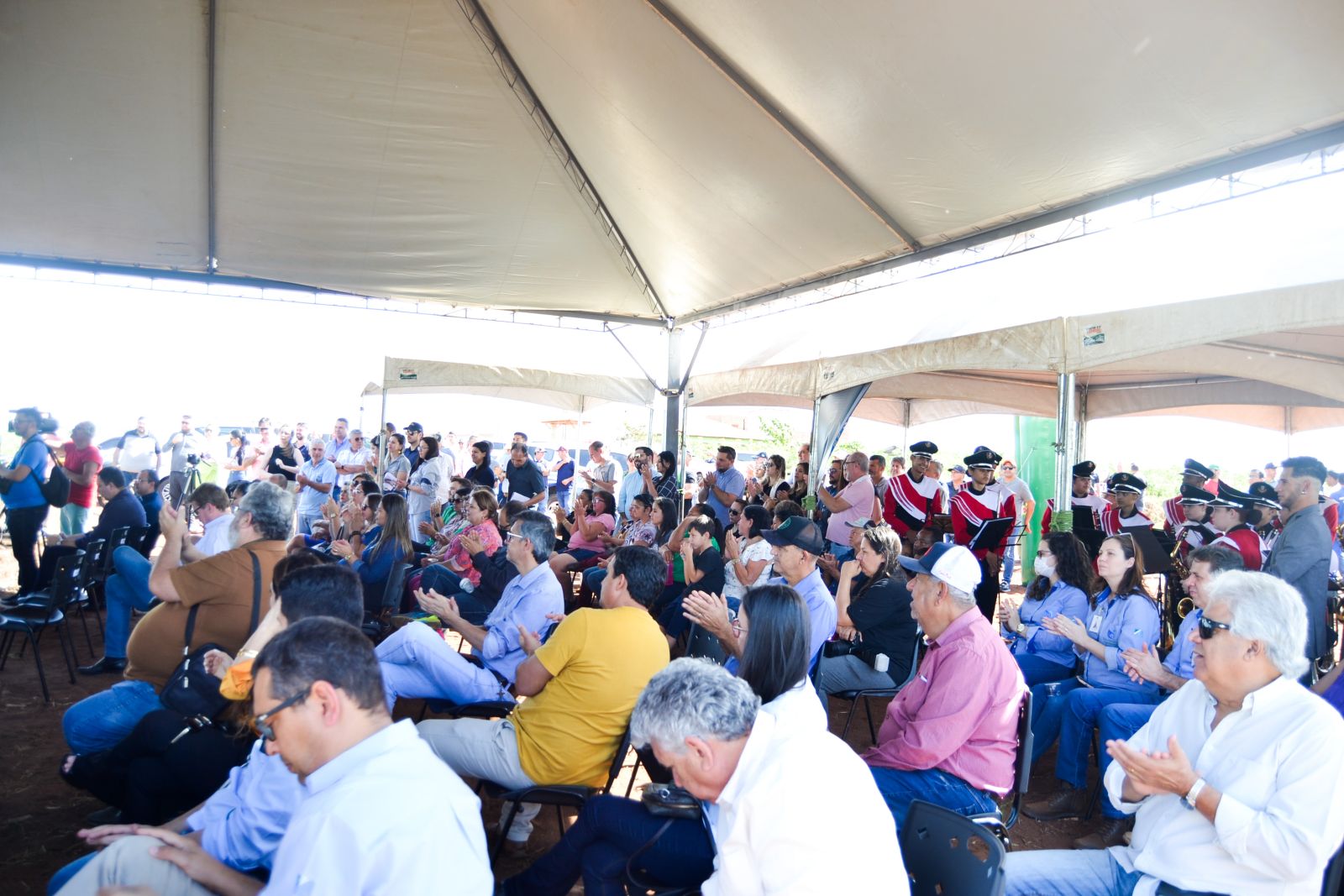 Publico da Inauguração do Novo Distrito Industrial 