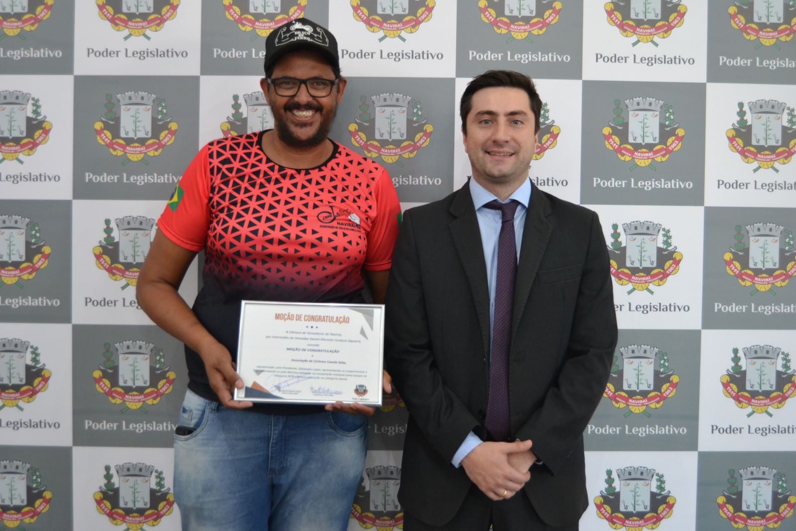 Gilciandro Lopes e Ver. Daniel Moretto 