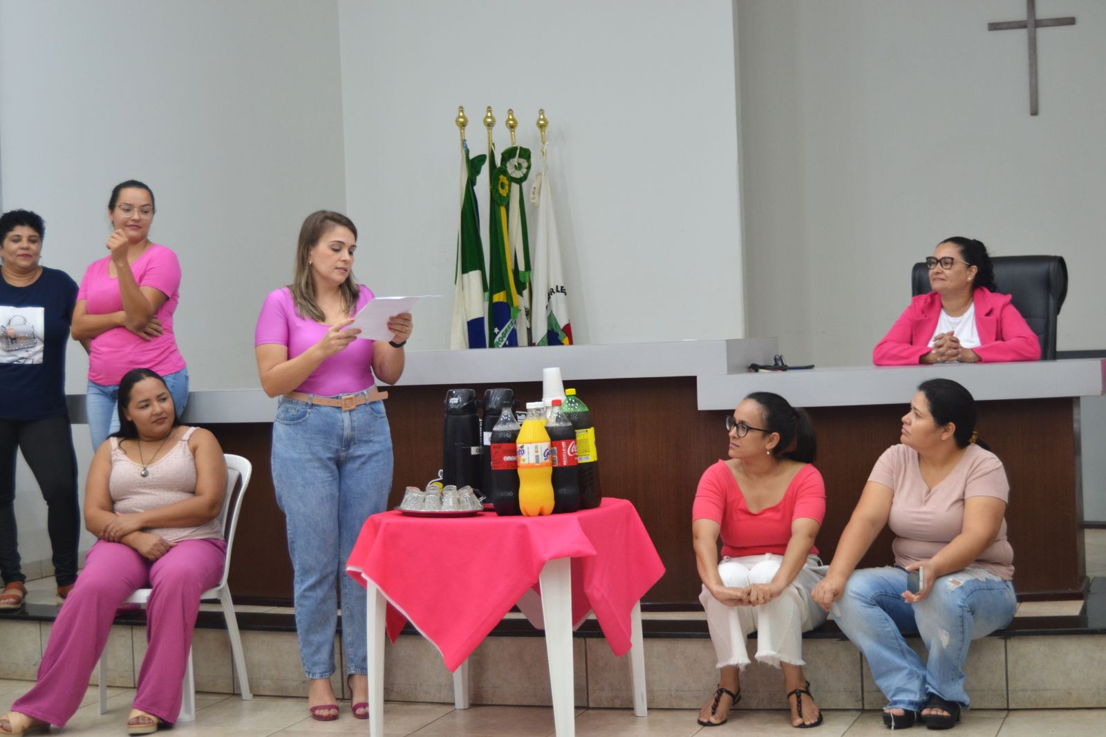 Confraternização dia internacional da Mulher