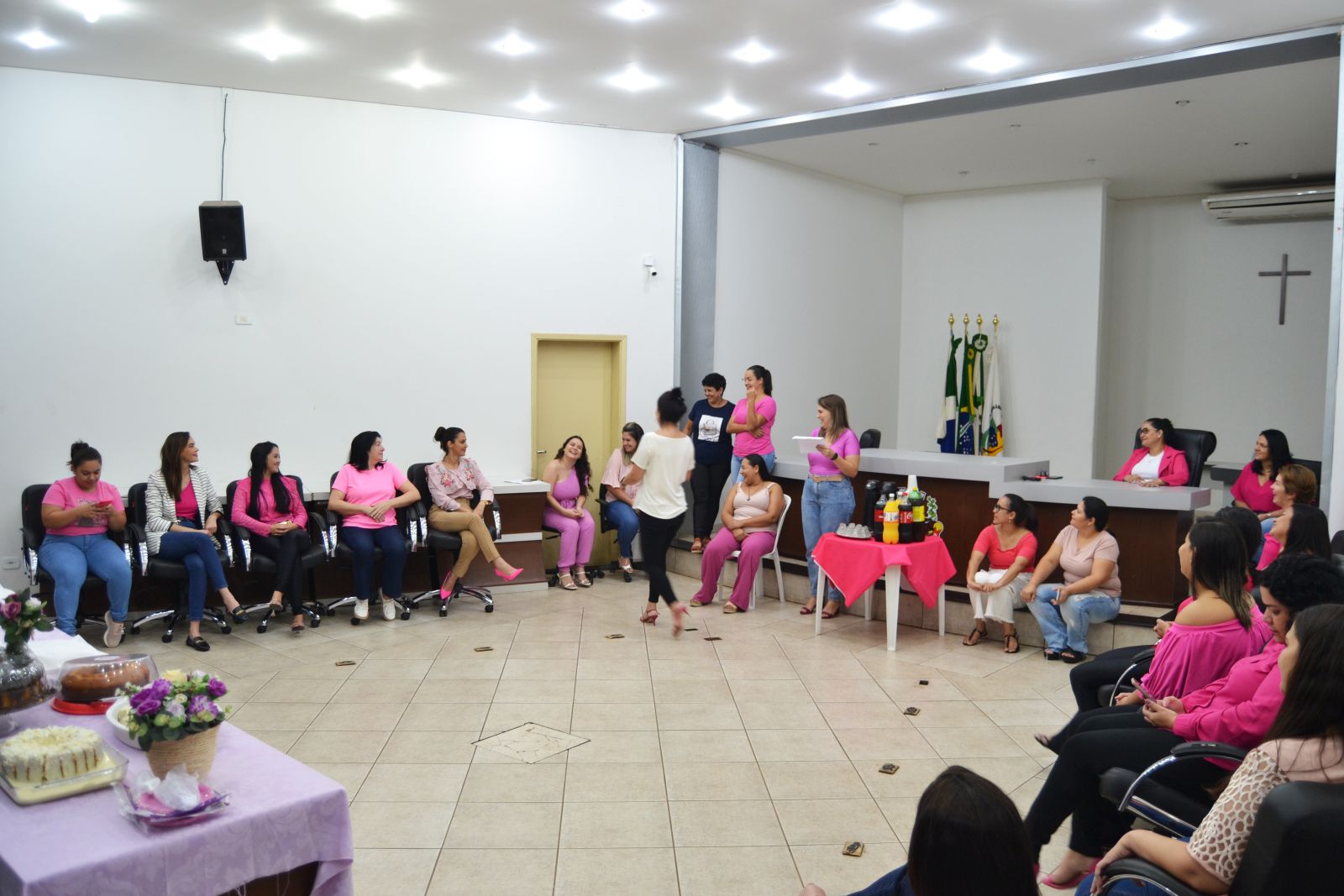 Confraternização dia internacional da Mulher