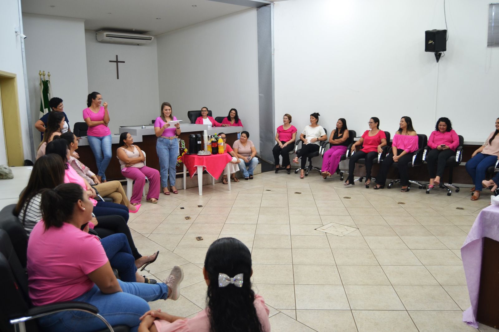 Confraternização dia internacional da Mulher