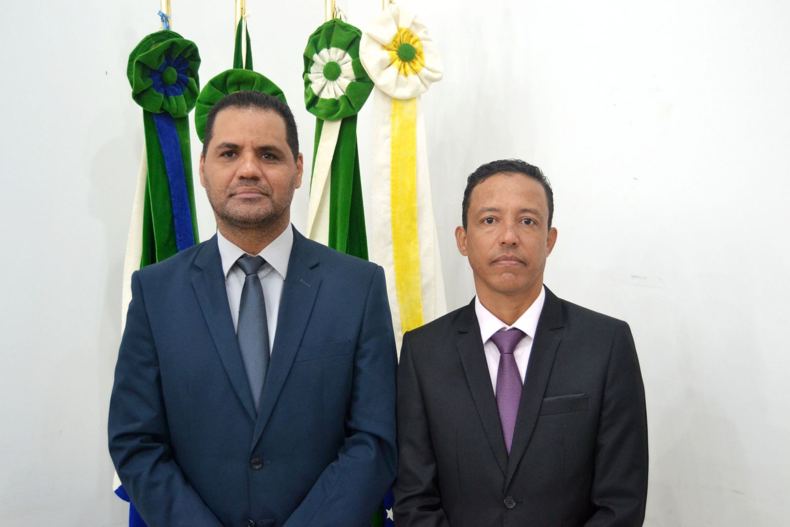 vereador Ederson Dutra e Vereador Regivan