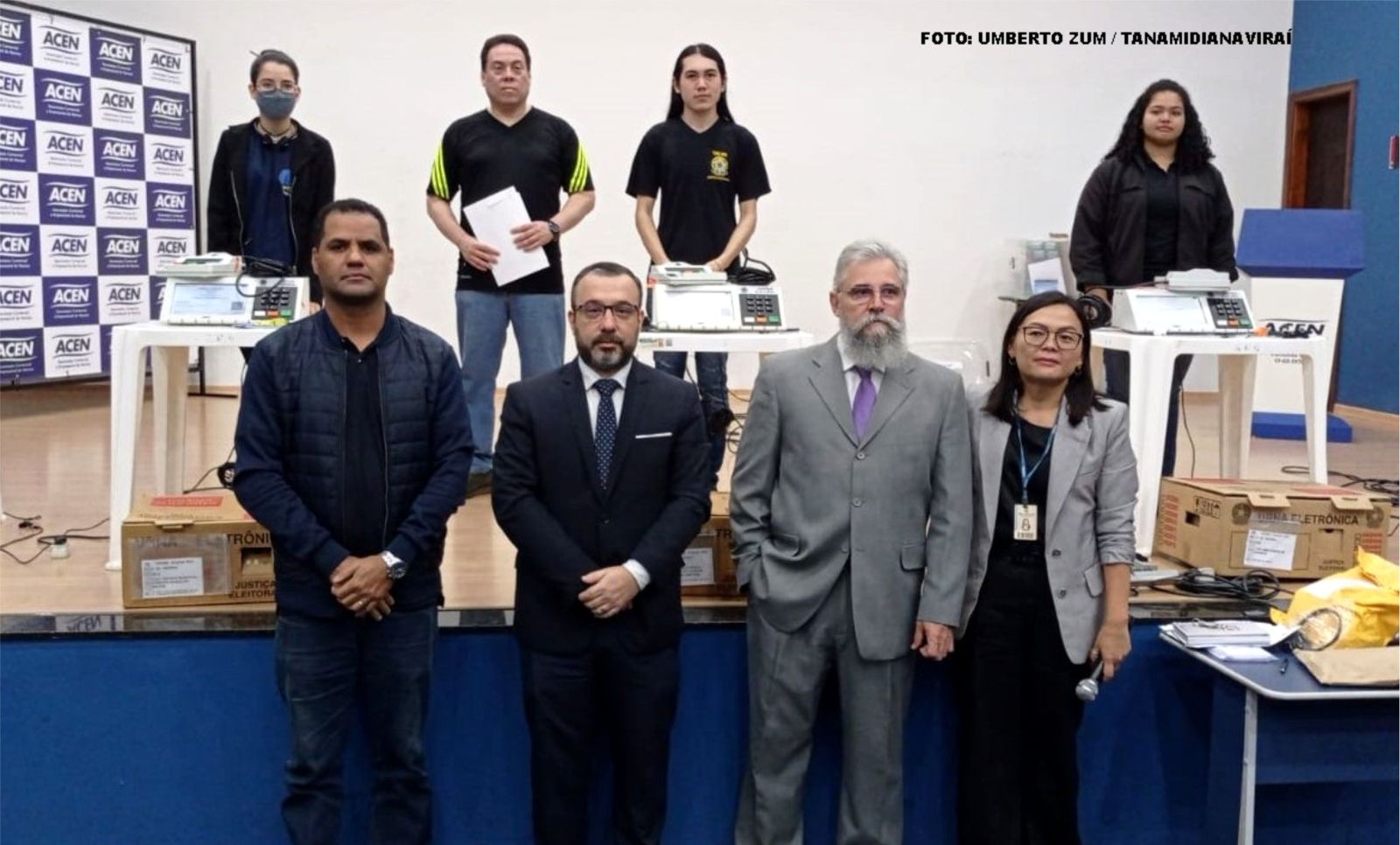 Ver. Ederson Dutra, Daniel Pivaro Stadnik, Dr. Eduardo Magrinelli e Sirlene Shiota